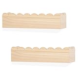 NIUBEST Scalloped Regale, Kinderzimmer Bücherregal, Kinder Floating...