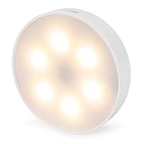 Brendz LED Runde Schrankbeleuchtung, Touch-Bedienung, USB-C...