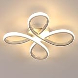 Comely LED Deckenleuchte, 4 Flammig Moderne Deckenlampe 30W 3500LM,...