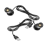 Yardenfun Punktstrahler 2er Set Usb Led Tischstrahler Kabellose...