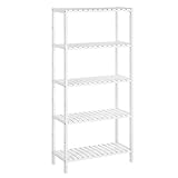 SONGMICS Badezimmerregal, Badregal, Küchenregal, Schuhregal mit 5...