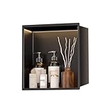 Mixtric Led-Duschnische Aus Edelstahl, Badezimmer Mit Beleuchtung,...