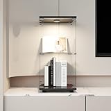 fortuna Lai Glasvitrine stehend mit LED 40.35x36.5x86.2cm,...