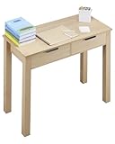 VEVOR Kleiner Schreibtisch mit Schublade, Schreibtisch für...