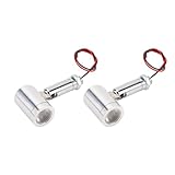 Tonysa 2 Stück 12V DC 1W LED Mini Spots 30° Winkel für Innen und...