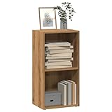 ULUYYUC Schmaler Bücherregal Hochschrank aus Holzwerkstoff Kleines...
