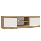 CDF Fernsehtisch – Fernsehschrank mit Kabelführung und Push-to-Open...