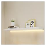 Schweberegal mit LED-Beleuchtung, kreatives Bücherregal mit...