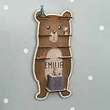 hellomini Personalisiertes Tonie Regal Jungen - Toniebox Regal mit...