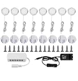 Lightess 8er Unterschrank Beleuchtung Küche Unterbauleuchte LED...