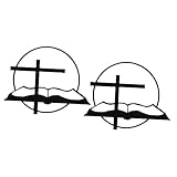 Cabilock 2st Kreuz Dekoration Ornamente Baum Des Lebens Wandkunst...