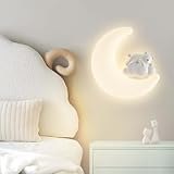 AoLa LED Mond Wandlampe lnnen Kinderzimmer Bär Wandleuchte Modern...