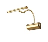 Trio Leuchten LED Wandleuchte Curtis 279770108, Metall Messing matt,...