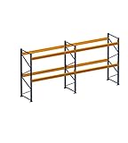 Nedcon Palettenregal 5,60 m x 2.50 m (LxH) | 2 Felder Fachlast 2050 kg...