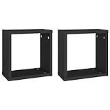 vidaXL 2X Würfelregal Wandregal Hängeregal Cube Lounge CD Regal...