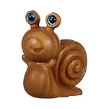 Snail Decor - Hölzer Miniatur -Tierfiguren für Zuhause,...