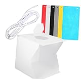 SEWACC Faltbare Lichtbox Mit Led-Beleuchtung Umfassend Inklusive...