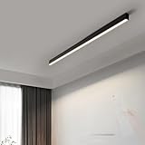 TZSMUM Modern LED Langes Deckenleuchte mit Fernbedienung Deckenlampe...
