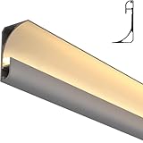 JBKNAN Led Schiene Aluminiumprofil Für Zuhause,Decke Indirekte...