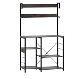 GIANTEX Küchenregal mit Ladestation, Küchenschrank Buffetschrank mit...