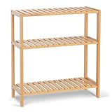 VASMIA Badezimmerregal, Badregal, Küchenregal, Schuhregal Schmal mit...