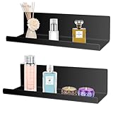 Collazoey 2pcs Wandregal Ohne Bohren,Regal Wand Acryl, bietet Platz...