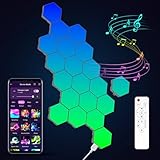 Kangtaixin LED Sechseck Gaming Wandleuchte 20pcs Hexagon RGB Panel -...