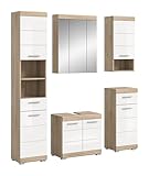 xonox.home Badezimmer Lambada X06F1B05 5tlg. Set Kombination in Front...