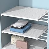 Verstellbare Regale für Schrank, Erweiterbares Einlegeböden...