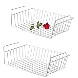 Unterregal Aufbewahrungskorb, 2 Stück Hängekorb Metall Hängekorb...