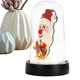 Weihnachtsbeleuchtung LED Indoor - Weihnachtsmann Elch Baum Warme...