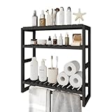 Bamworld Badezimmer Regal Badmöbel Bambus 3 Etagen Organizer...