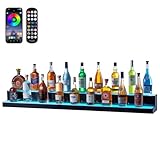VEVOR Barregal Weinregal, LED-beleuchtetes Hausbarregal mit...