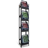 KARAT Getränkekistenregal für 4 Kisten - 200 x 40 x 30 cm -...