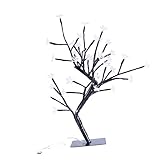 FUNOMOCYA Kirschbaum leuchtet Bonsai-Kirschbaum beleuchtete...
