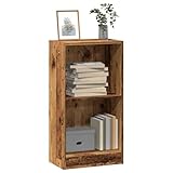 Owoxanthellate Altholzregal 40×24×76 cm, massiv, offene Fächer,...