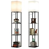 GOKHOMX 2 Bücherregale, 3 Ebenen, kleines Bücherregal,...