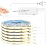 LRGBST 12V COB LED Streifen，6 Rollen 2M Warmweiß LED Streifen Mit...