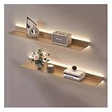 Schwebendes Display Regal Mit Eingebautem Beleuchtetem LED Licht, An...