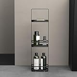 doporro Duschablage ohne Bohren, 3 Ebenen Badregal Stehend, Duschregal...