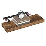 VASAGLE Wandregal, schwebendes Regal, 20 x 60 x 3,8 cm, Wandregal für...