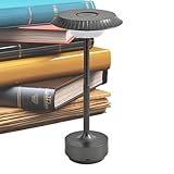 Tischlampe, wiederaufladbar, effiziente Vintage-Lampe, Retro, 3 Modi,...