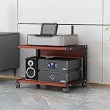 Hifi Regal Audio Rack,2-stufiges AV-Medienständer mit...