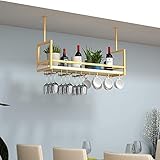 Flaschenhalter: Deckenregal für Weingläser, Wandregale, Vintage...