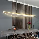 JOJOM Moderner LED-Kronleuchter Kreative LED-Lichtleiste Großer...