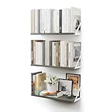 CASSA TOKO Wandmontierte schwebende Bücherregale für die Wand,...