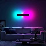 QJUZO 80cm Indoor Wandleuchte RGB LED Moderne Wandleuchten mit...