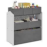 Lestarain Kinderregal, Spielzeugregal, Aufbewahrungsregal für Kinder,...