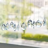 H&D HYALINE & DORA 10er Pack klare Kristall Sonnenfänger Kronleuchter...