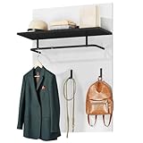 YITAHOME Garderobenpaneel,Wandpaneele Garderobe mit Kleiderstange und...